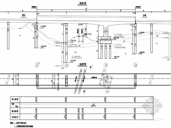 110m桥施工图资料下载-[湖北]跨沪蓉铁路T型刚构转体桥施工图全套200张（双向预应力）