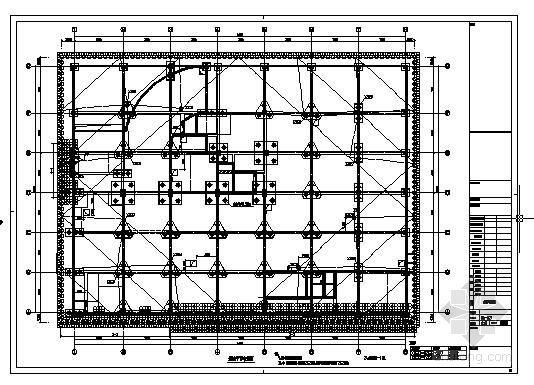 cad室内全套设计图资料下载-[浙江]某室内体育中心基坑围护结构施工设计图（全套）