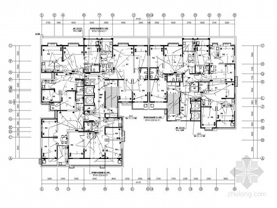 二类高层单元式住宅楼每层须布置2个消火栓吗？资料下载-[陕西]综合住宅楼全套电气施工图纸