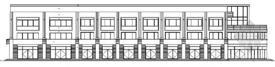 立面门窗图块资料下载-山东香港五金家居城B8块改造工程建筑施工图