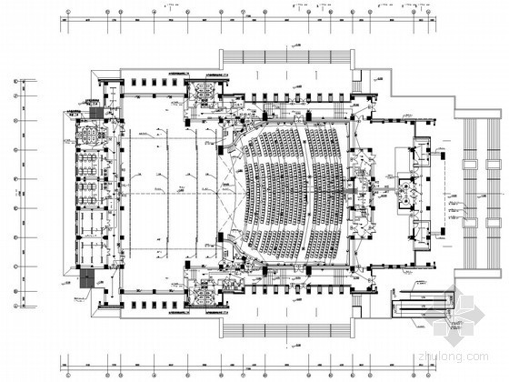 影剧院结构施工图资料下载-[甘肃]多层影剧院强弱电系统施工图纸