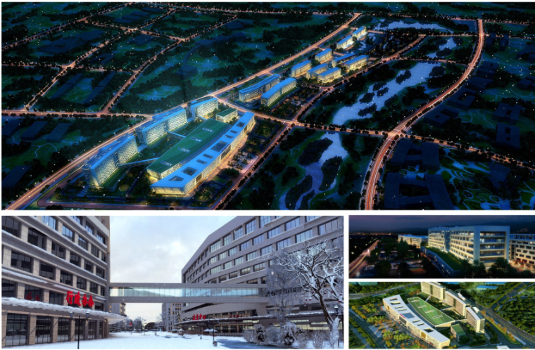 交通中心建筑设计资料下载-[新疆]某中心医院建筑设计文本