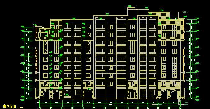 度假公寓建筑设计资料下载-多层新中式风格度假公寓施工图