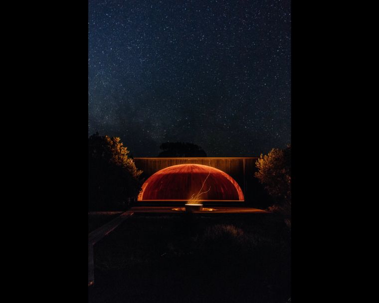 杭州西湿国家湿地公园资料下载-拱顶外的繁星篝火，拱顶内的怀古情结：威廉山国家公园徒步宿营点