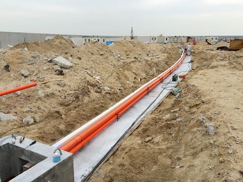 上海市排水管道资料下载-给排水管道施工中管材的选择和穿越曲线的设计
