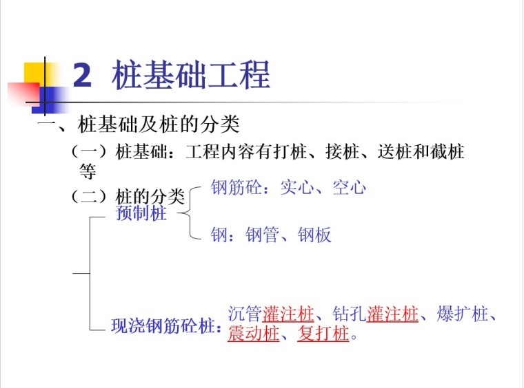 建筑工程量计算规则及实例-6、桩基础工程