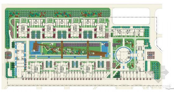 道路景观扩初设计方案资料下载-[北京]住宅区景观扩初设计方案