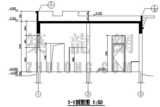 公厕建筑结构施工图-4