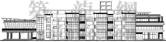 幼儿园大门效果图设计资料下载-某幼儿园设计方案