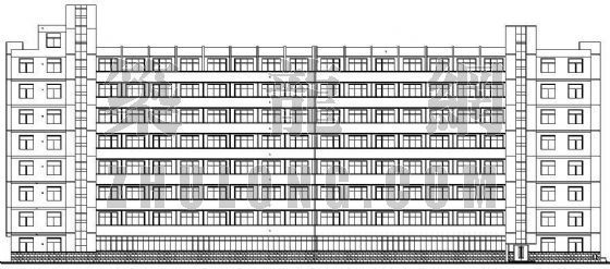 甘肃建筑设计资料下载-甘肃某大学学生公寓建筑设计方案