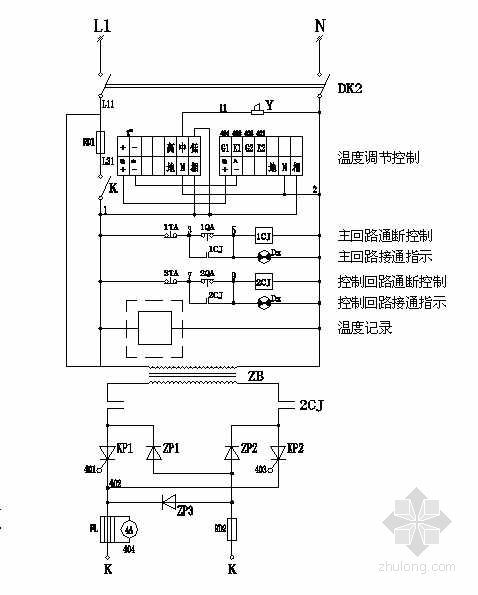 三相电表接线图资料下载-三相磁性调压器电气原理图