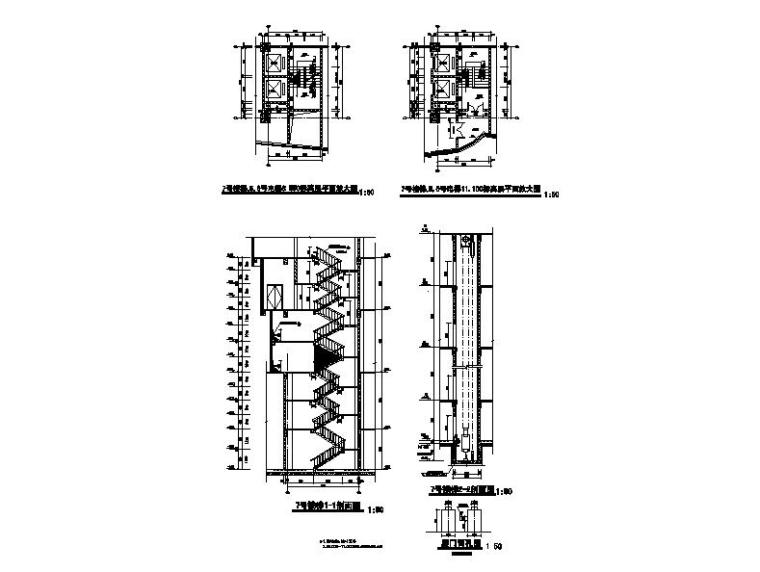 [成都]高层玻璃幕墙立面SOHO及loft办公楼建筑施工图-高层玻璃幕墙立面SOHO及loft办公楼建筑