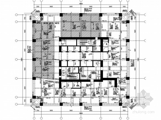 云南省超高层结构施工图资料下载-[云南]36层框架核心筒结构酒店、商场综合楼群结构施工图