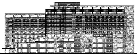 中西设计结合资料下载-成都市某十层中西医结合医院建筑设计施工图