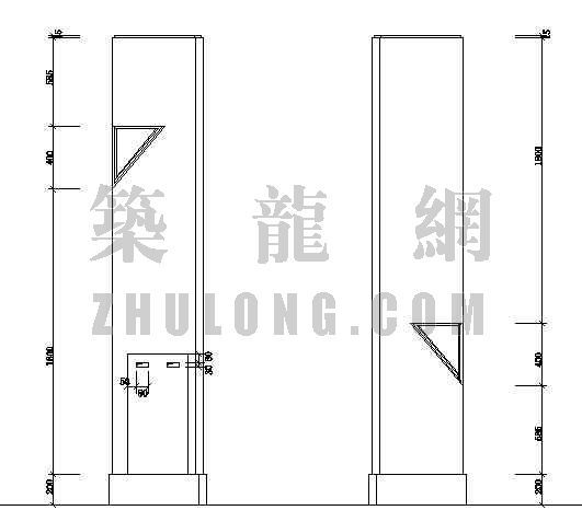 门做法详图资料下载-装饰灯柱及做法详图