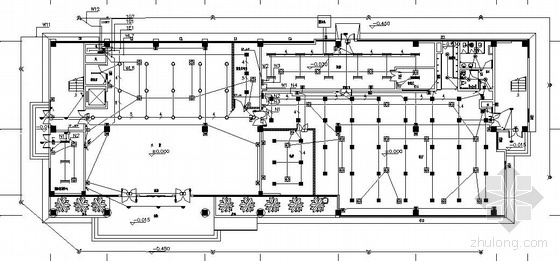 调度中心装饰设计资料下载-某六层调度中心大楼电气图纸
