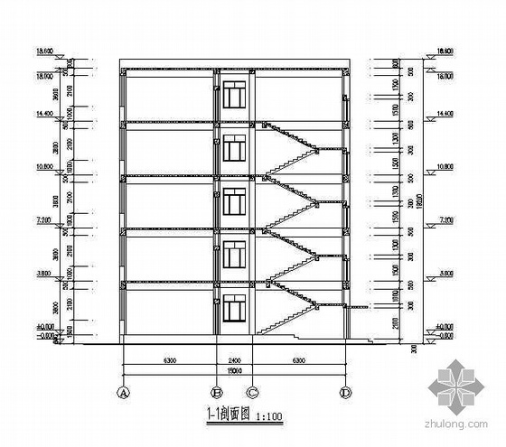 鞍山某中学公寓建筑施工(毕业设计)-2