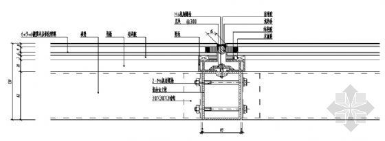 玻璃幕墙2节点图5资料下载-玻璃幕墙2节点图2
