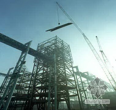 [上海]单层工业厂房钢结构安装方案（最大跨度48m 附照片）- 