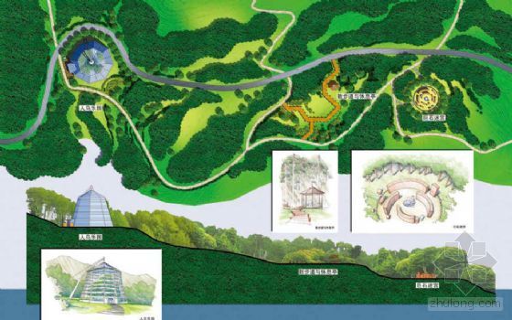 山水景观设计cad资料下载-山水公园景观设计方案