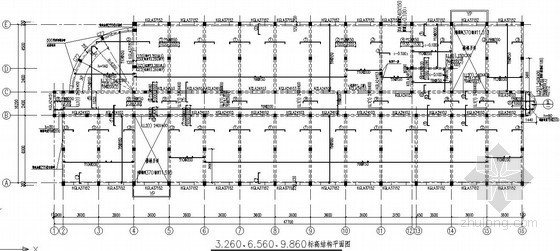 西安小区景观施工图资料下载-[西安]学生公寓楼结构施工图