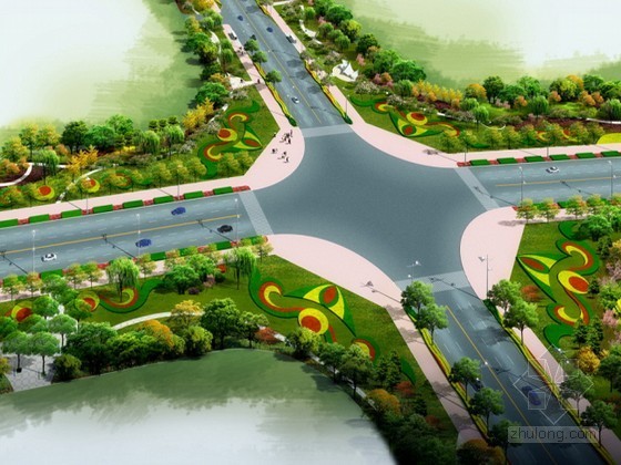 绿地园路规划设计资料下载-[鄂尔多斯]某科教园道路规划设计文本