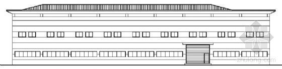 双坡厂房建筑施工图资料下载-某二层厂房建筑施工图