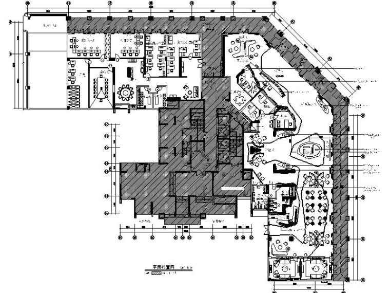 售楼处室内设计概念资料下载-[广州]简约大气平层售楼处室内设计施工图