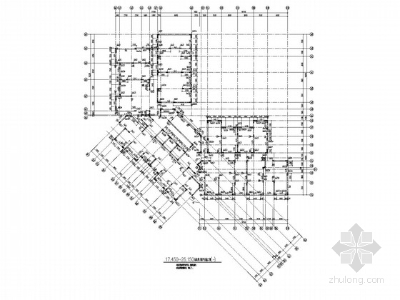 安徽部分框支剪力墙资料下载-33层商贸大厦剪力墙部分结构施工图