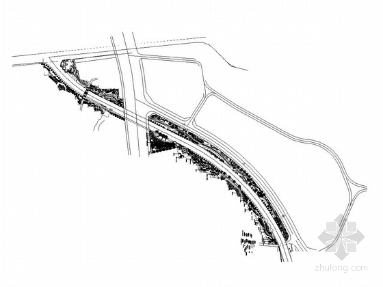 四川茶楼设计资料下载-[四川]滨水文化广场水景茶园施工图