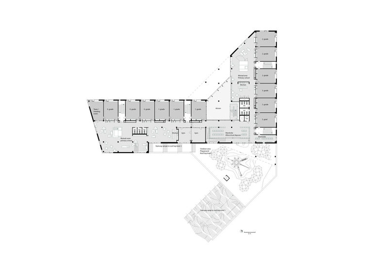 丹麦南港学校-JJW_Sydhavnskolen_plan_2_floor_1_200_A1