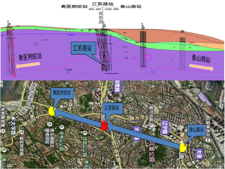 青岛地铁初步设计汇报资料下载-青岛地铁江苏路站初步设计汇报PPT