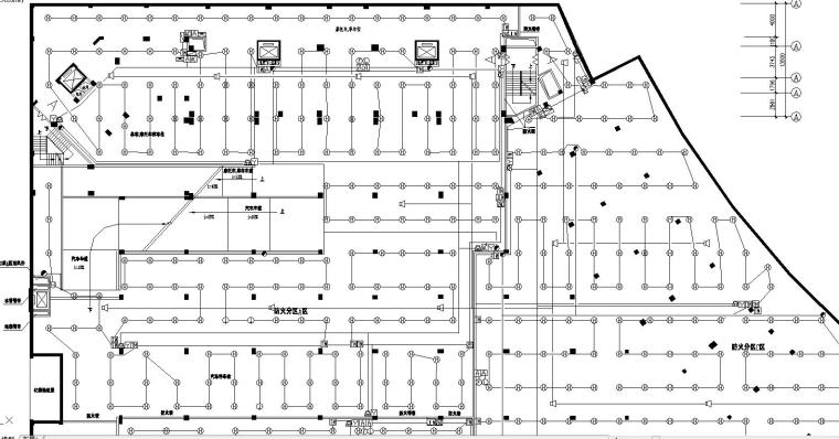 地下层消防电气平面图-消防电气平面图2