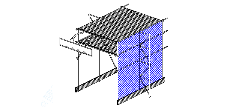 屋面挑板脚手架悬挑方案资料下载-悬挑脚手架施工方案