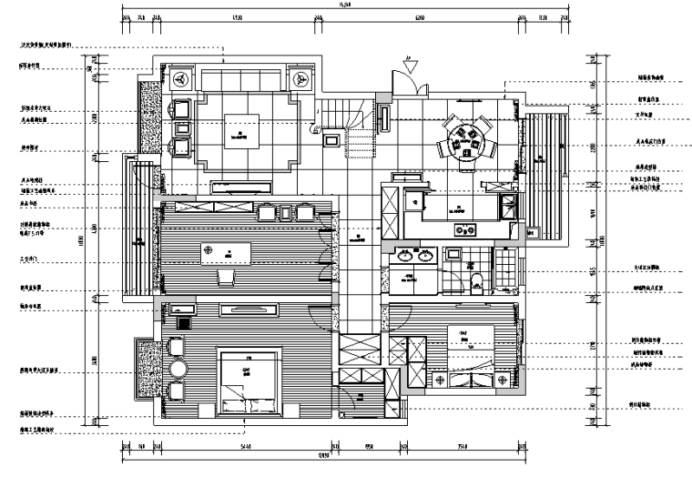 中式古典建筑效果图资料下载-[江苏]新中式古典别墅设计案例（内附效果图）