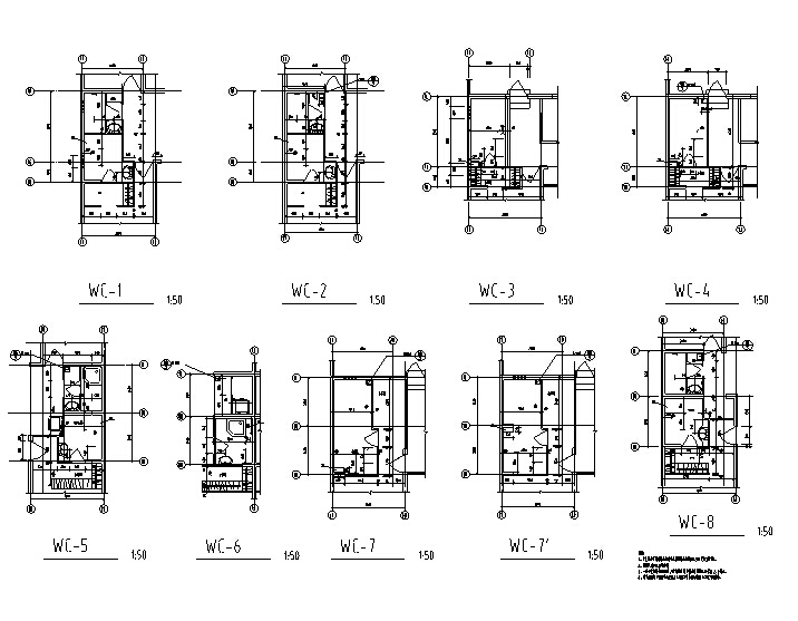 [合集]五套清华大学建筑院设计施工图及方案（含商业及体育建筑）-清华大学建筑院图纸