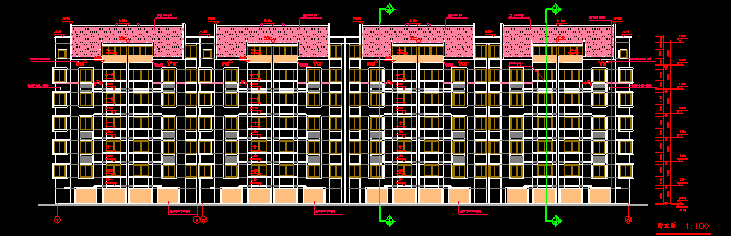 居住区建筑框资料下载-高新区涑河居住区31栋住宅楼