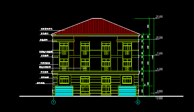 农村四层住宅图纸资料下载-四层生态庭院农居设计方案
