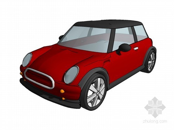 星辉玩具汽车模型展厅资料下载-迷你汽车SketchUp模型下载