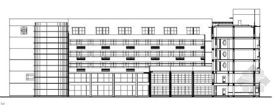 医院门窗大样资料下载-某市第二医院六层心理综合楼建筑方案设计