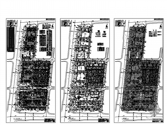 居住区规划总平面图彩图资料下载-[番禺]某居住区总平面规划