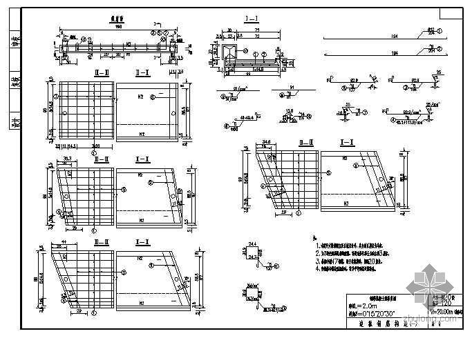 板涵钢筋布置图资料下载-明板涵施工图