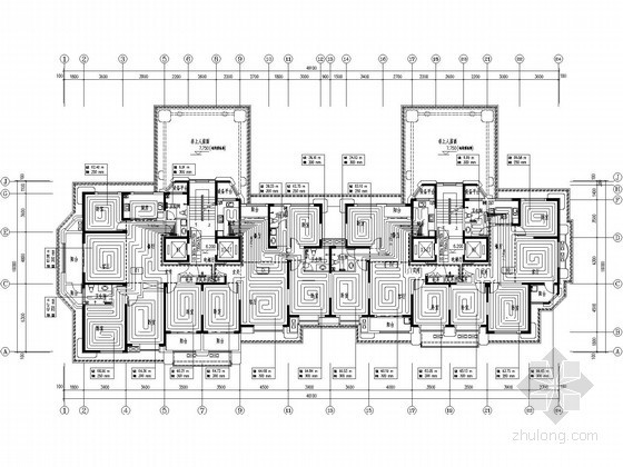 济南住宅设计文本资料下载-[济南]高层住宅小区暖通全套设计施工图271张(13栋楼 30万平)