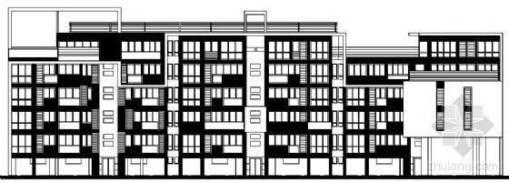 150平方米户型花园洋房资料下载-东部花园洋房8栋住宅楼建筑施工图
