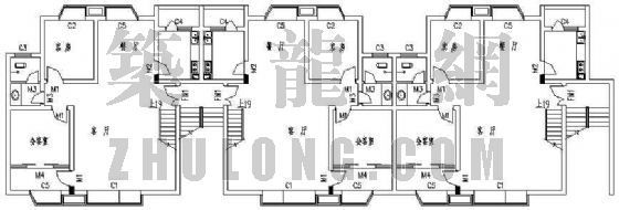 一梯两户户型大全-2