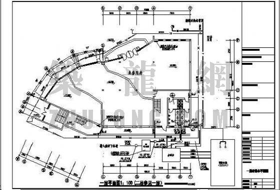 四到六层办公楼设计图资料下载-贵州某六层办公楼给排水设计图