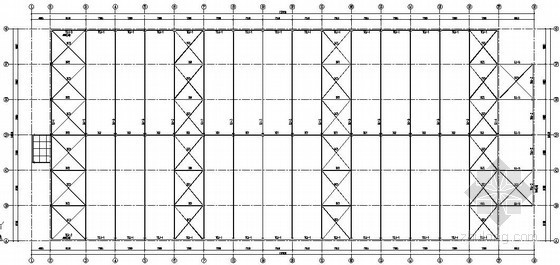 25米跨钢平台资料下载-[鄂尔多斯]2X27米跨门式刚架厂房结构施工图
