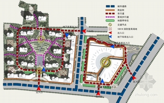 [安徽]大型商业综合体建筑设计方案文本-分析图