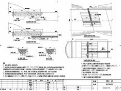 双向四车道城市次干路施组设计（208页 2013年投标）-填挖交界处理设计图 