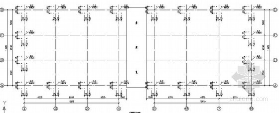 40米跨门式刚架电气工程资料下载-15米跨门式刚架厂房结构施工图